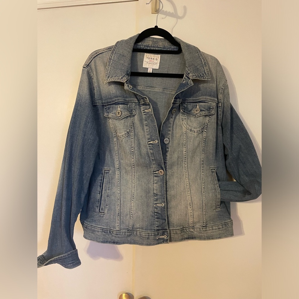 Torrid denim jacket 2X